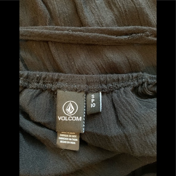 Volcom Black What a Stud Mini Flare Dress. Size S - Picture 8 of 16